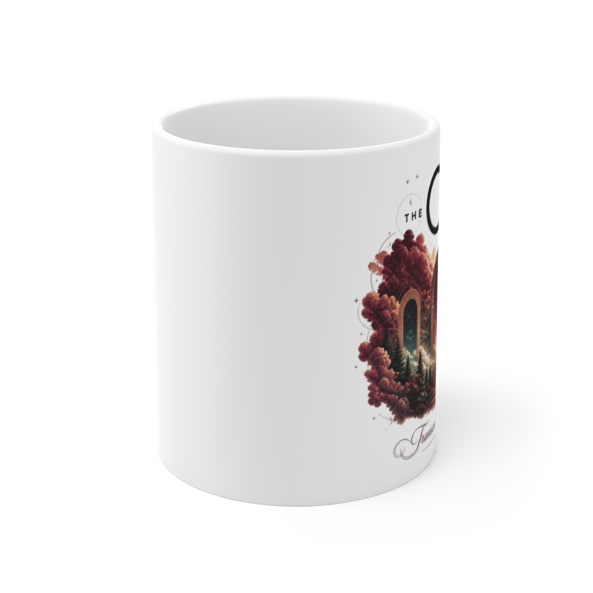 The OA " with the " White Mug - alternate angle 1, merchandise