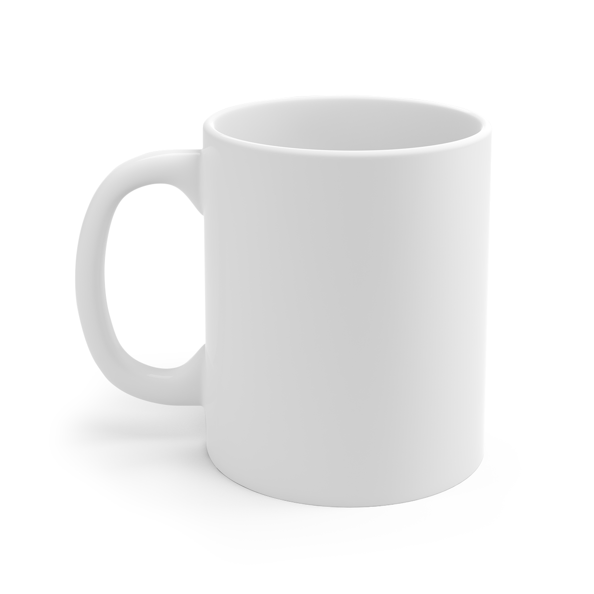The OA " with the " White Mug - alternate angle 2, merchandise