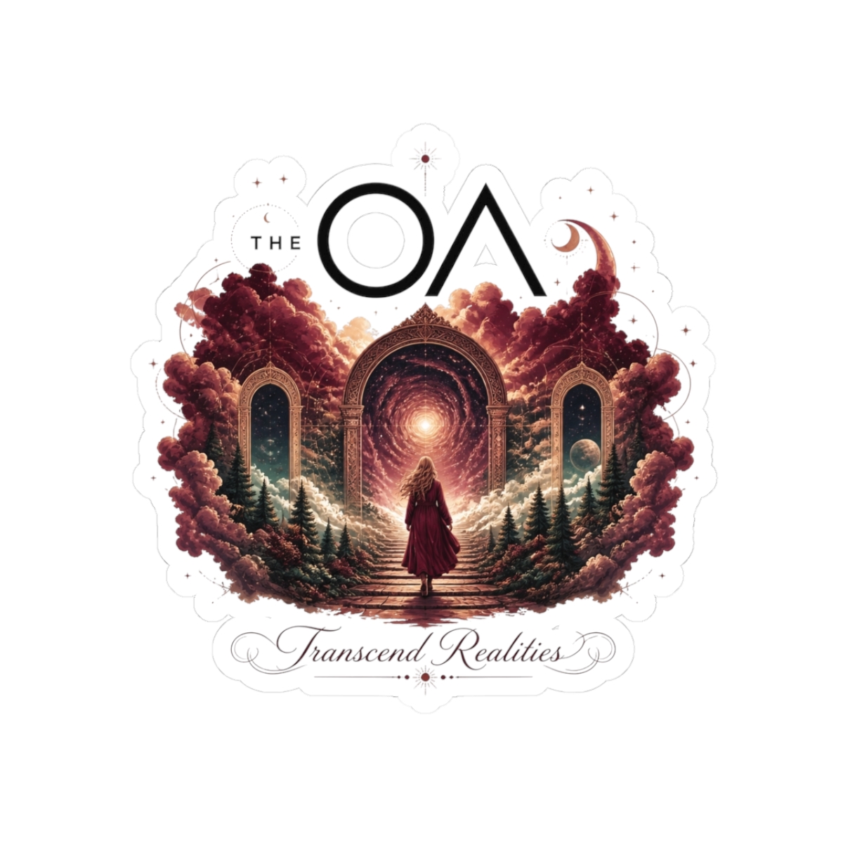 The OA " with the " Sticker - alternate angle 1, merchandise